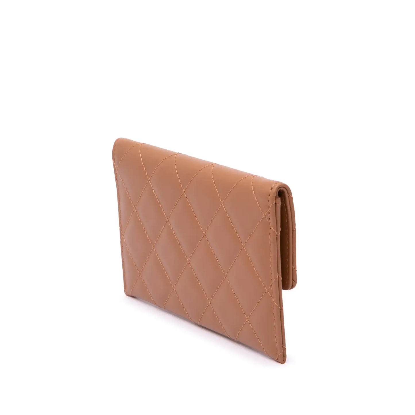 Chanel Quilted Lambskin Flap Card Holder