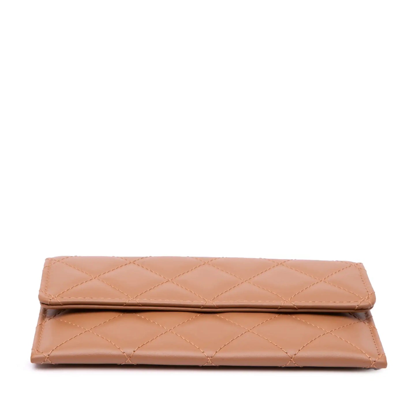Chanel Quilted Lambskin Flap Card Holder