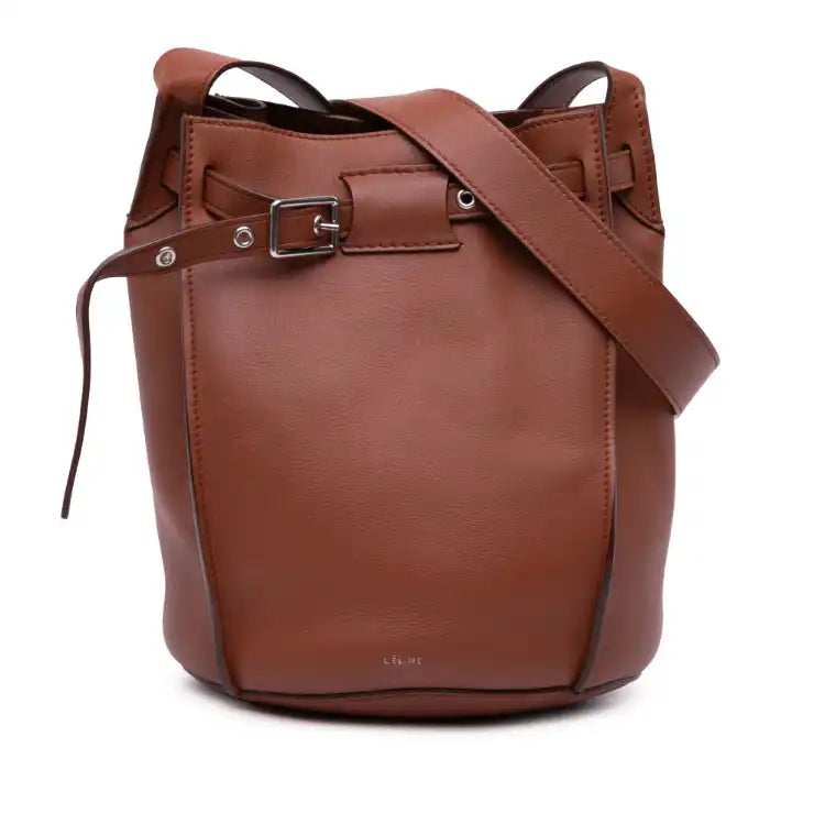 Celine Leather Big Bag Bucket