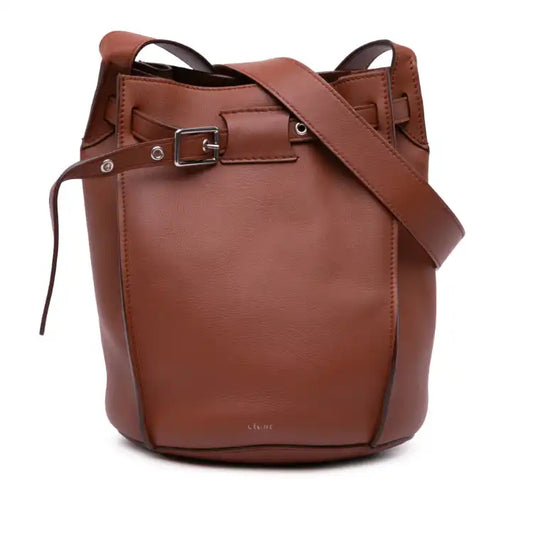 Celine Leather Big Bag Bucket
