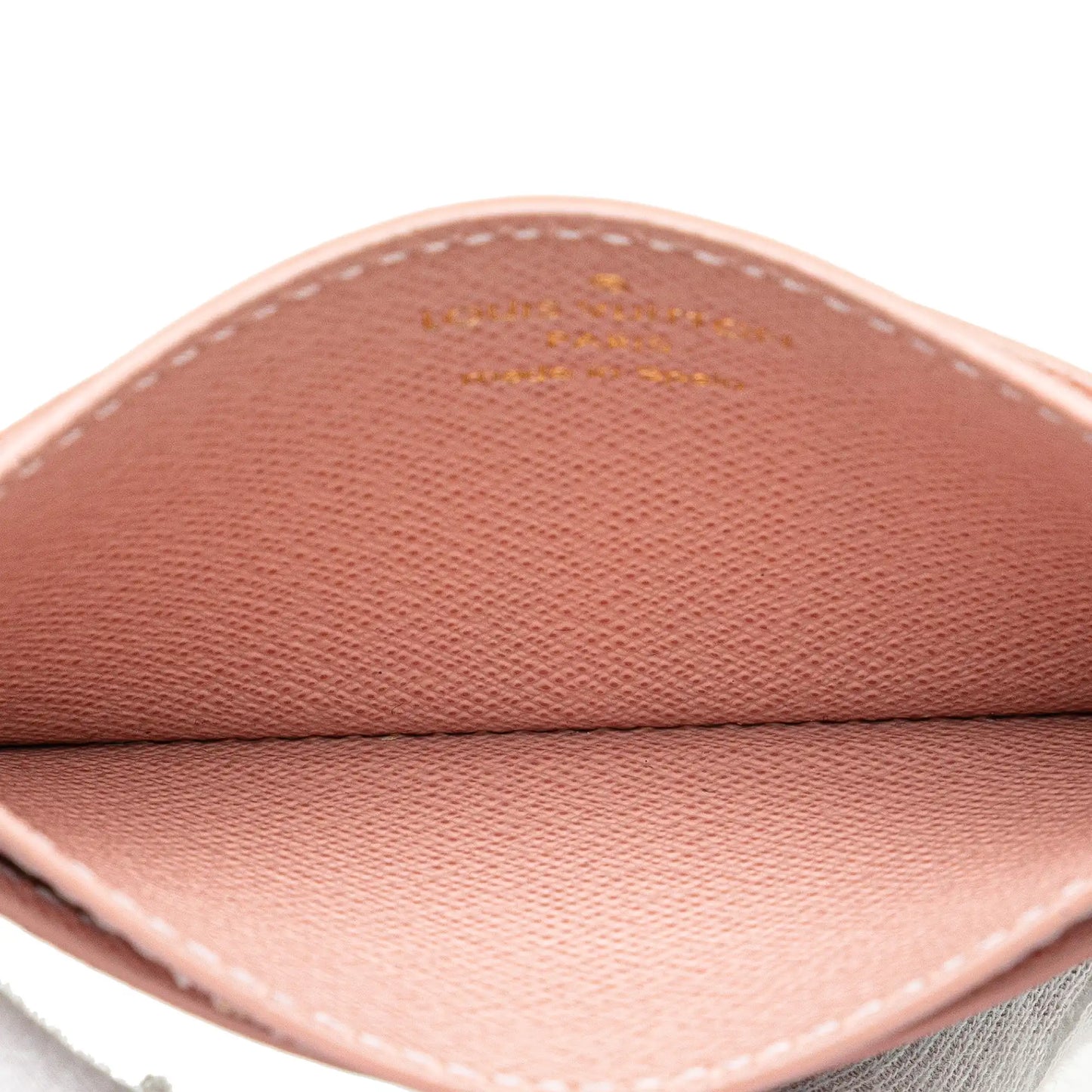 Louis Vuitton Damier Ebene Studded Card Holder
