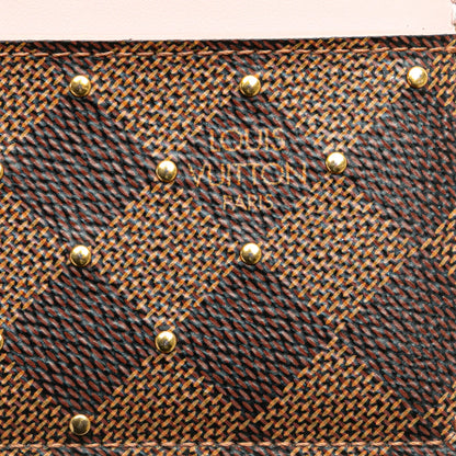 Louis Vuitton Damier Ebene Studded Card Holder