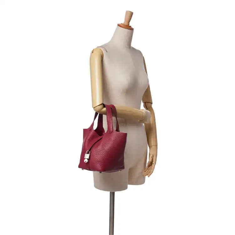 Hermès Clemence Picotin Lock 18