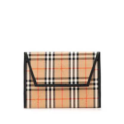 Burberry Haymarket Check Canvas Notebook Cover