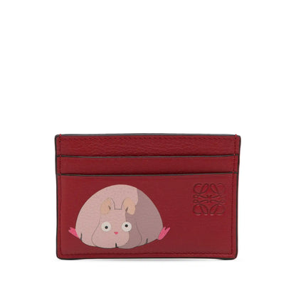 LOEWE Studio Ghibli Spirited Away Leather Boh Rat Card Holder