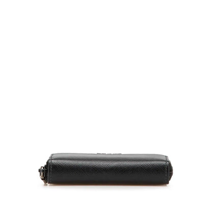 Prada Saffiano Zip Coin Pouch