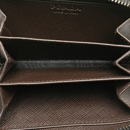 Prada Saffiano Zip Coin Pouch