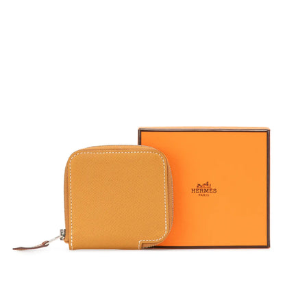 Hermès Mini Epsom Silk In Change Purse
