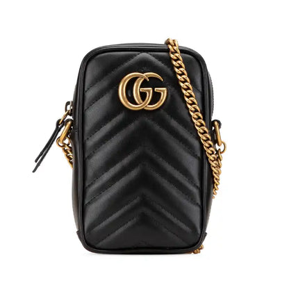 Gucci Mini GG Marmont Matelasse Leather Crossbody