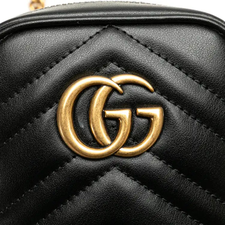 Gucci Mini GG Marmont Matelasse Leather Crossbody