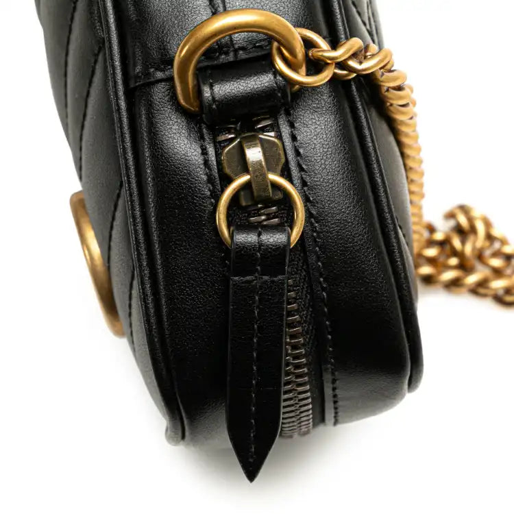 Gucci Mini GG Marmont Matelasse Leather Crossbody