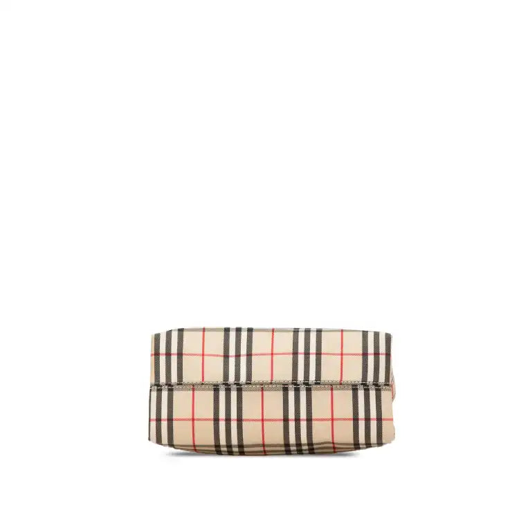 Burberry House Check Canvas Handbag