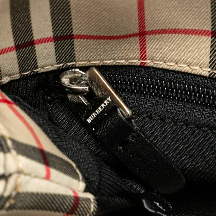 Burberry House Check Canvas Handbag