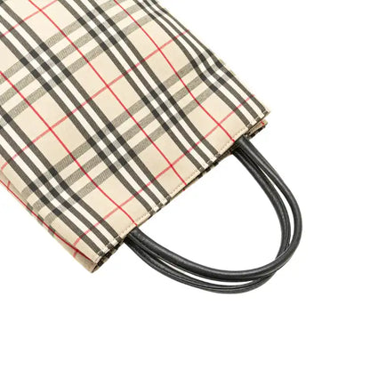 Burberry House Check Canvas Handbag