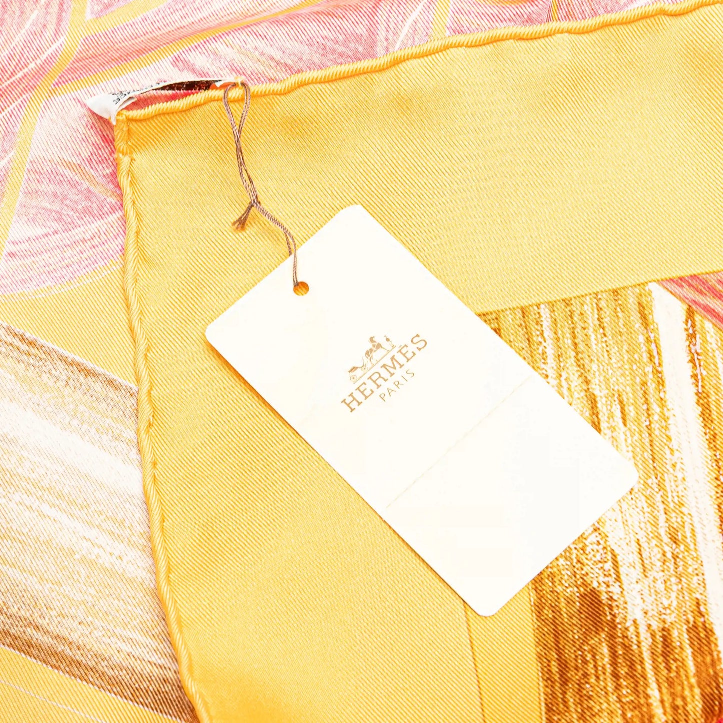 Hermès Jardin Creole Detail Silk Scarf