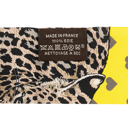 Hermès Jungle Love Silk Twilly Scarf