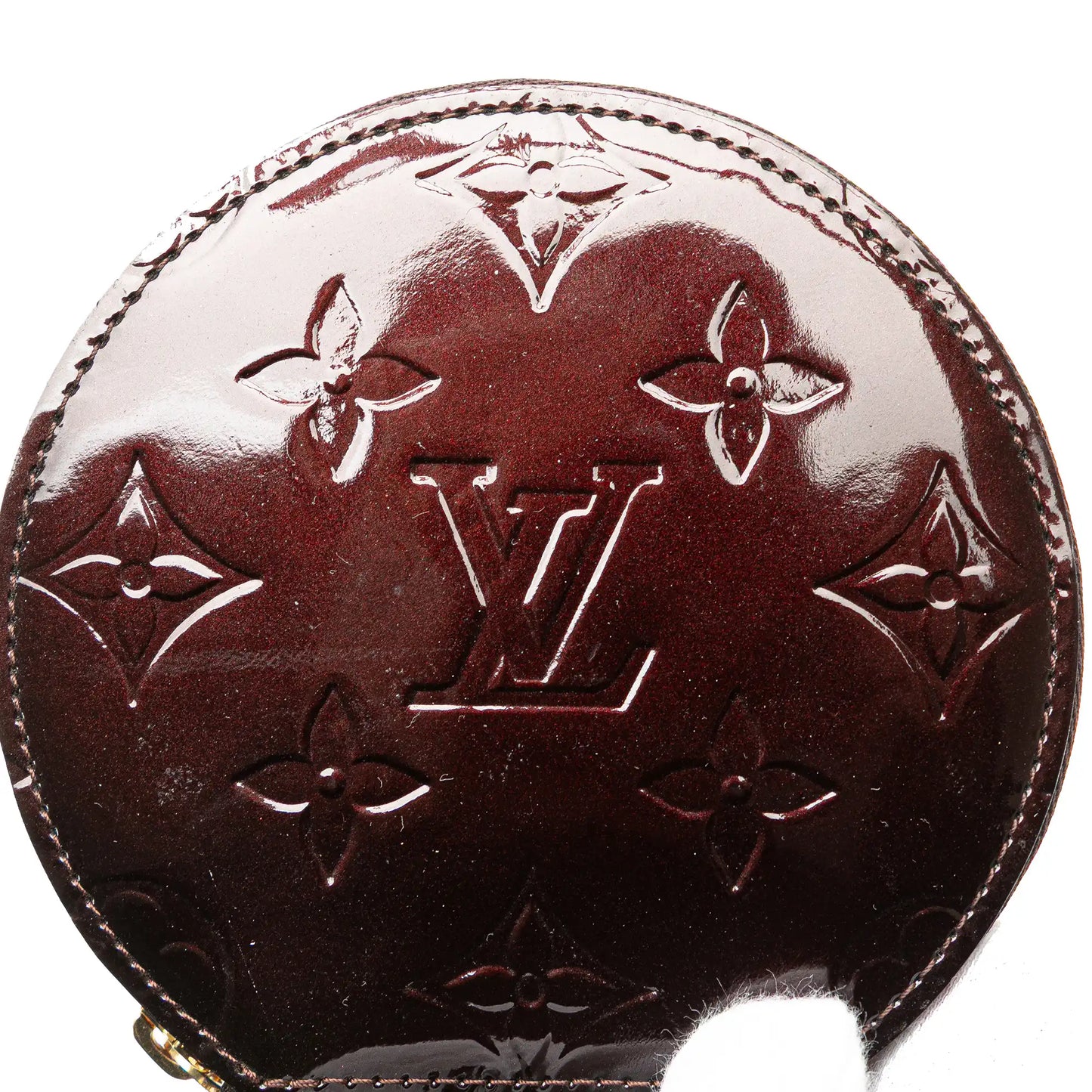 Louis Vuitton Monogram Vernis Round Coin Pouch