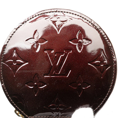 Louis Vuitton Monogram Vernis Round Coin Pouch