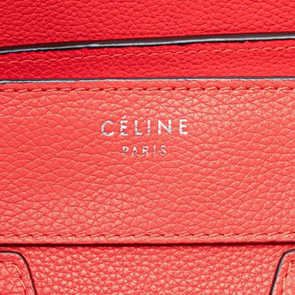Celine Micro Calfskin Luggage Tote