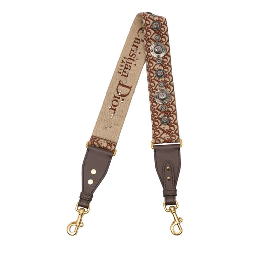 Dior Studded Oblique Bag Strap