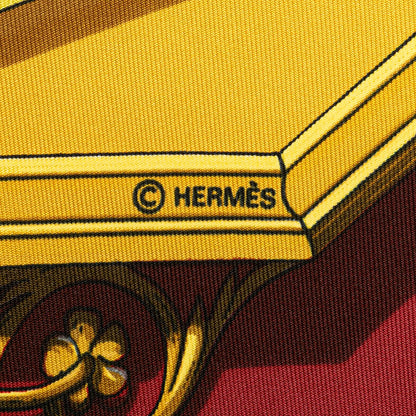 Hermès Astrologie Dies et Hore Silk Scarf 90