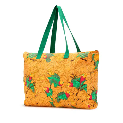 Hermès Toile Les Perroquets Tote