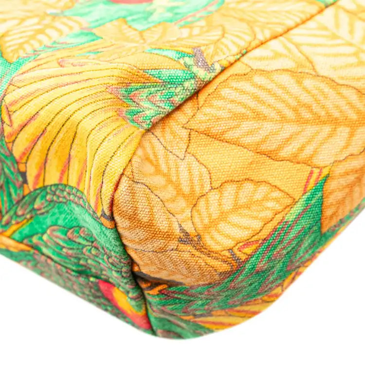 Hermès Toile Les Perroquets Tote