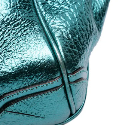 Burberry Metallic Calfskin Blaze Handbag