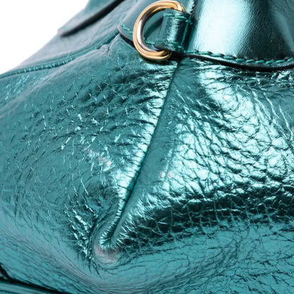 Burberry Metallic Calfskin Blaze Handbag