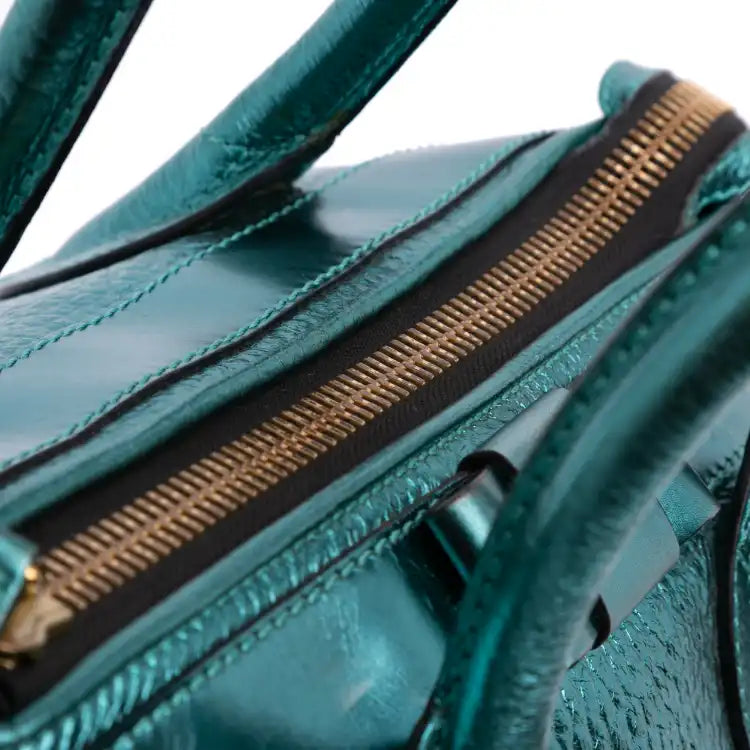 Burberry Metallic Calfskin Blaze Handbag