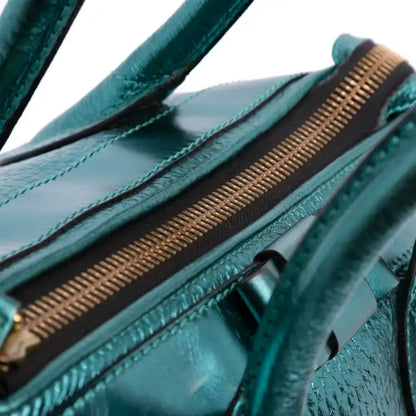 Burberry Metallic Calfskin Blaze Handbag