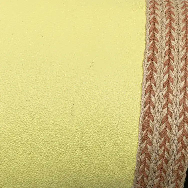 LOEWE Bicolor Calfskin and Raffia Gate Bucket Bag