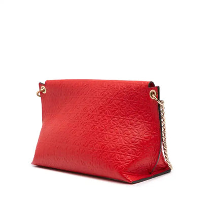 LOEWE Leather Repeat Anagram Avenue Crossbody