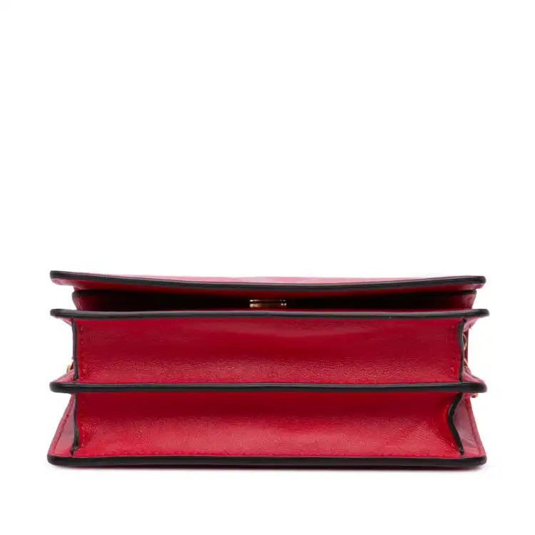 Valentino Leather Love Lab Chain Crossbody