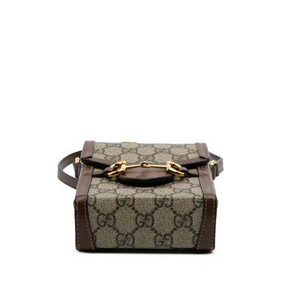 Gucci Mini GG Supreme Horsebit 1955 Crossbody