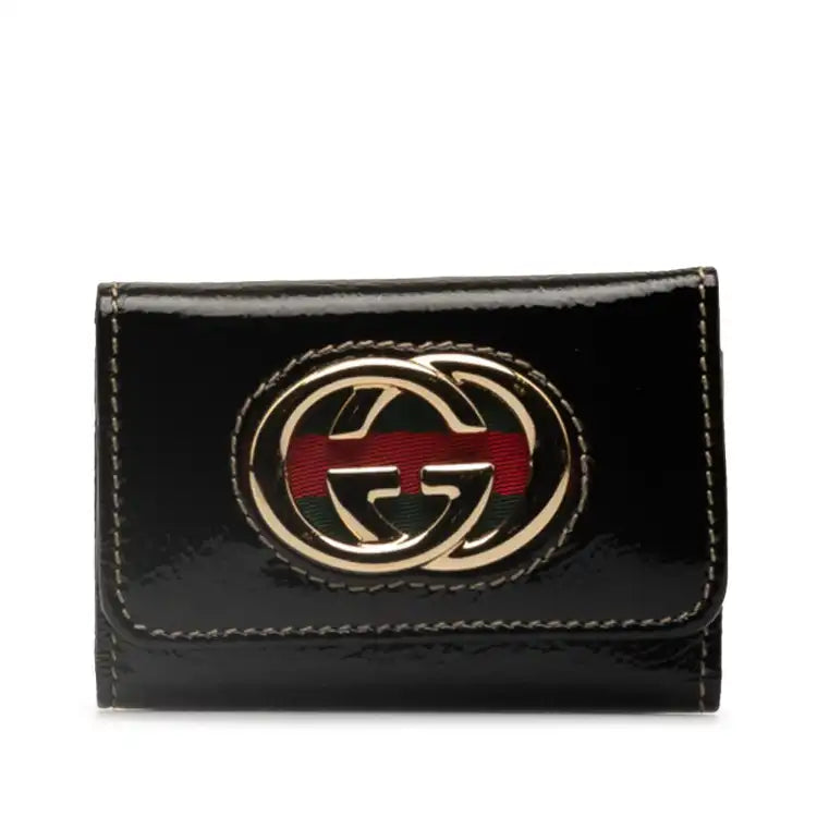 Gucci Britt Leather Key Holder