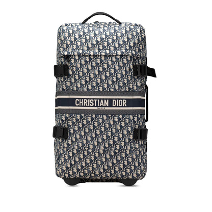 Dior Small Oblique Canvas Diortravel Suitcase