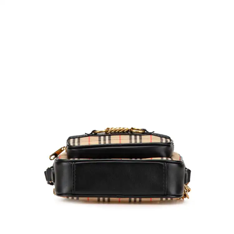 Burberry Haymarket Check Canvas 1983 Link Crossbody