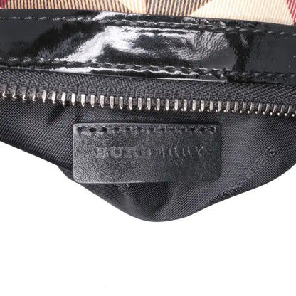 Burberry Supernova Check Coated Canvas Clutch