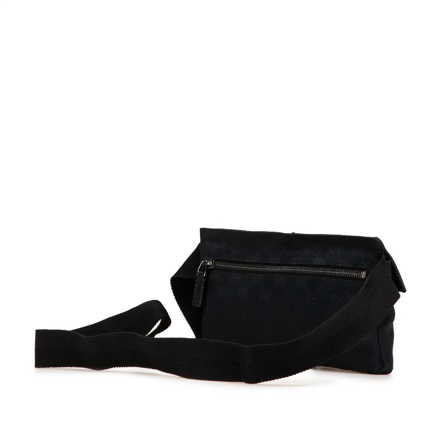 Gucci GG Canvas Double Pocket Belt Bag