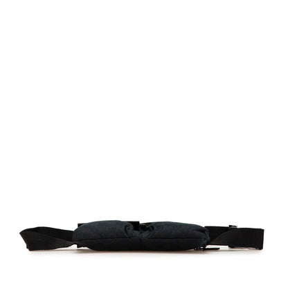 Gucci GG Canvas Double Pocket Belt Bag