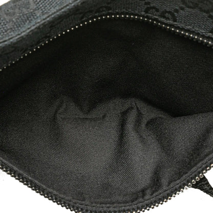 Gucci GG Canvas Double Pocket Belt Bag