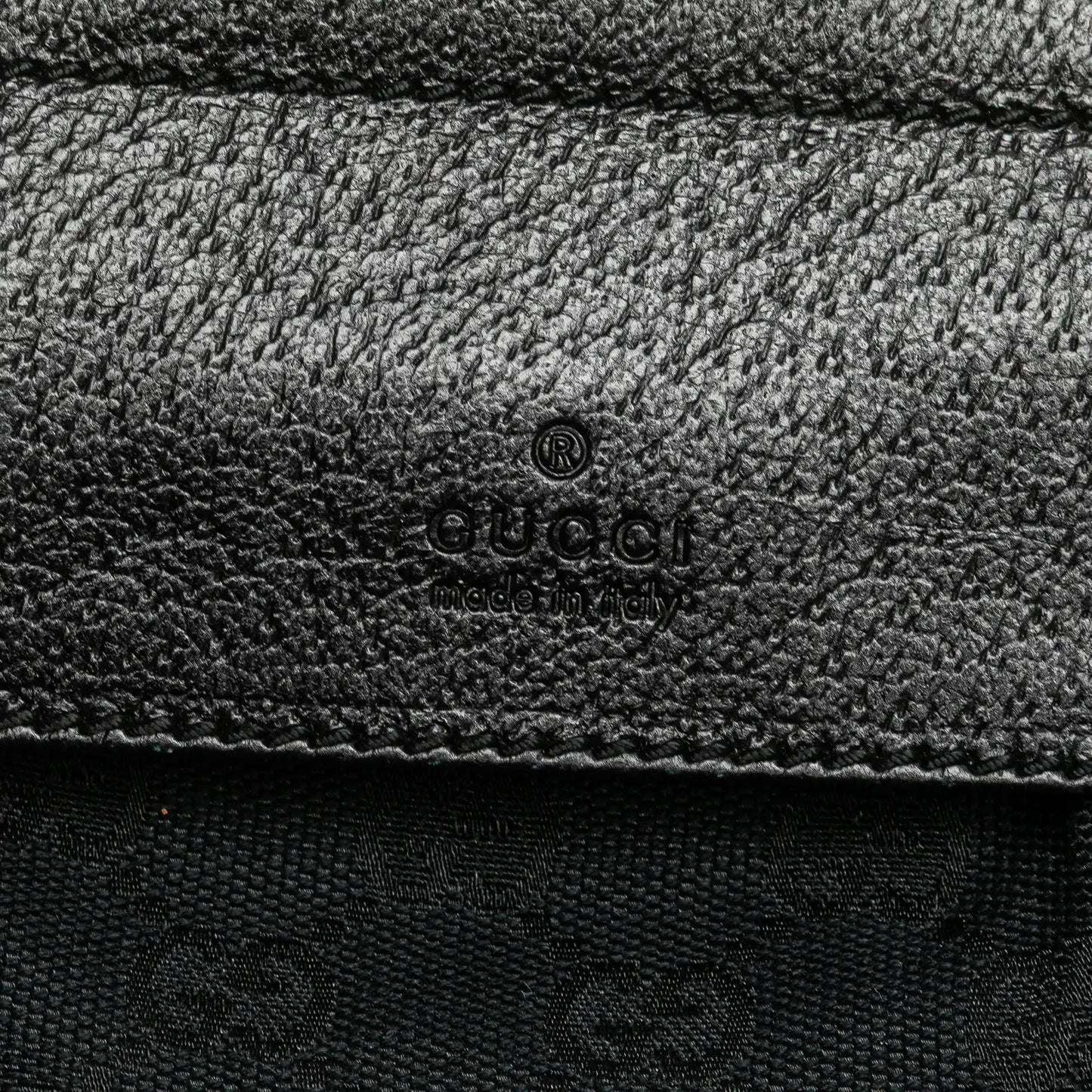 Gucci GG Canvas Double Pocket Belt Bag