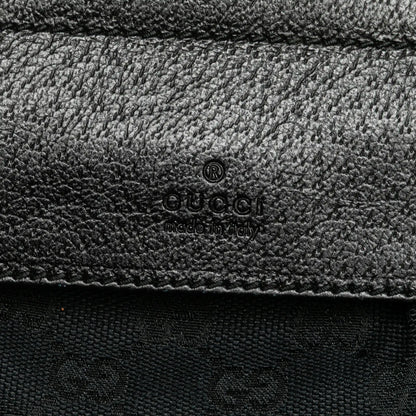 Gucci GG Canvas Double Pocket Belt Bag