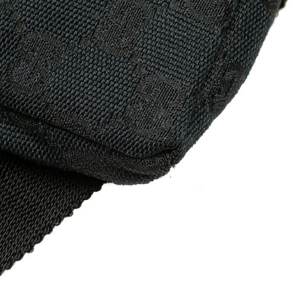 Gucci GG Canvas Double Pocket Belt Bag