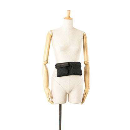 Gucci GG Canvas Double Pocket Belt Bag