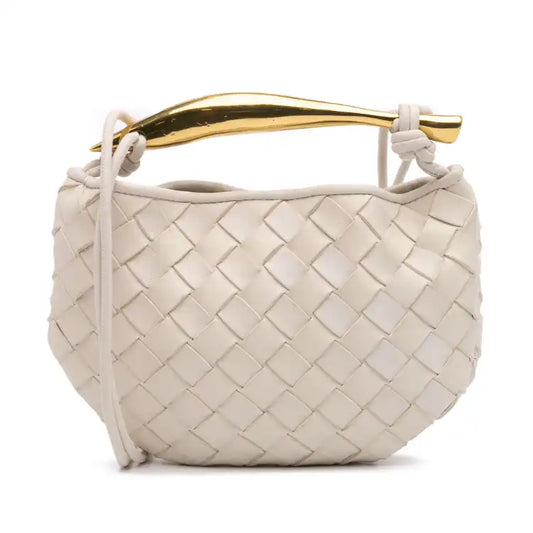 Bottega Veneta Mini Nappa Intrecciato Sardine