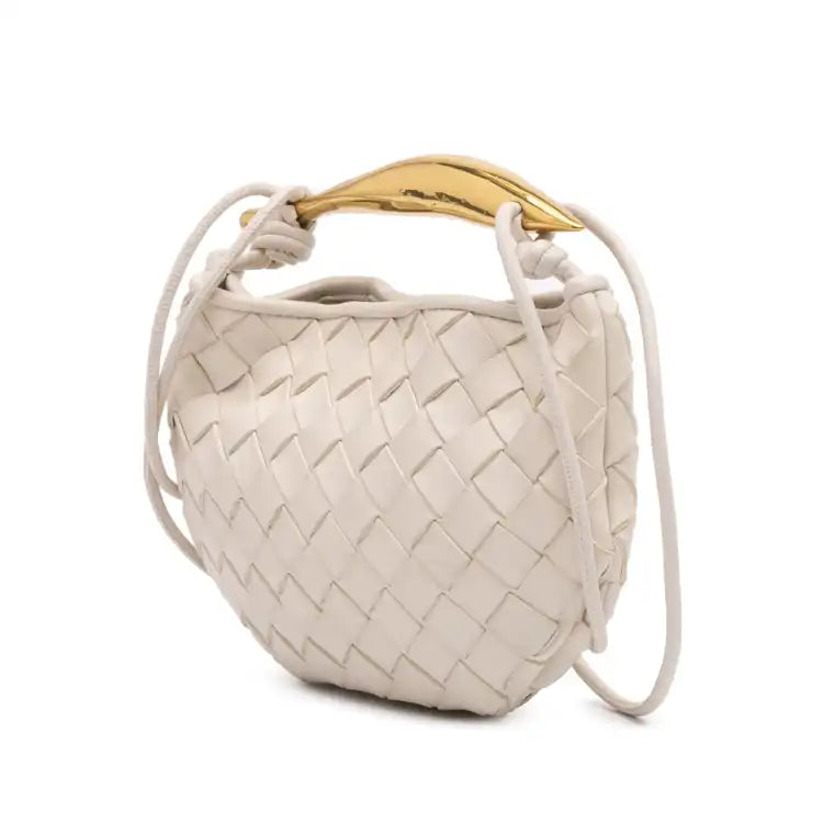 Bottega Veneta Mini Nappa Intrecciato Sardine