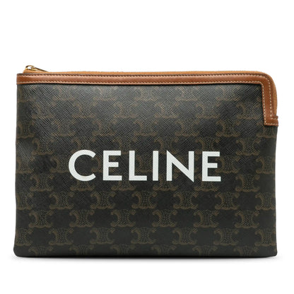 Celine Small Triomphe Clutch Bag