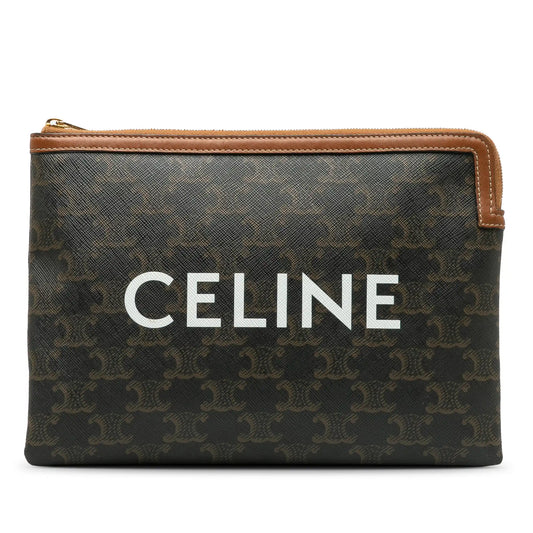 Celine Small Triomphe Clutch Bag
